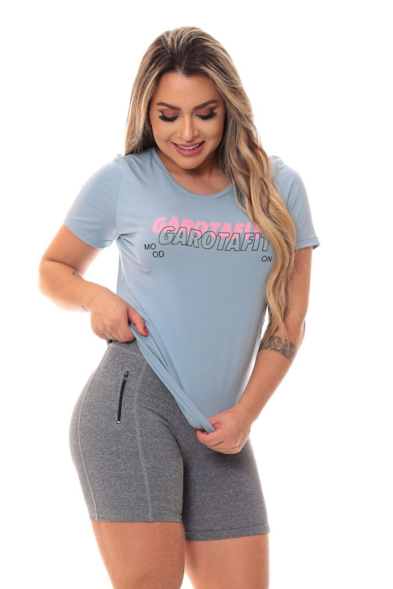 Garotafit - Gray Mica Shorts - SH516C