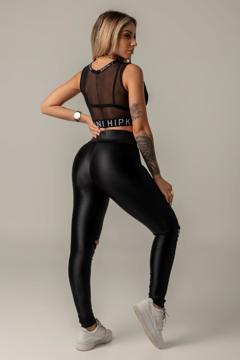 Hipkini - Shirt Ooh La La Fitness Black in tulle - 3339399 Hipkini - Shirt Ooh La La Fitness Black in tulle - 3339399