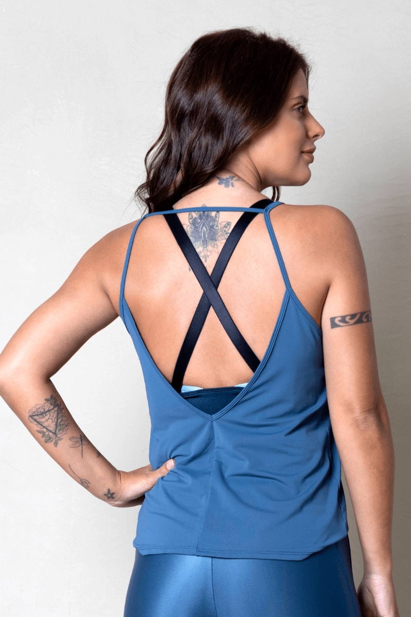 Trilha Verão - Camiseta tirantes Gracia - R4112 NEW TR