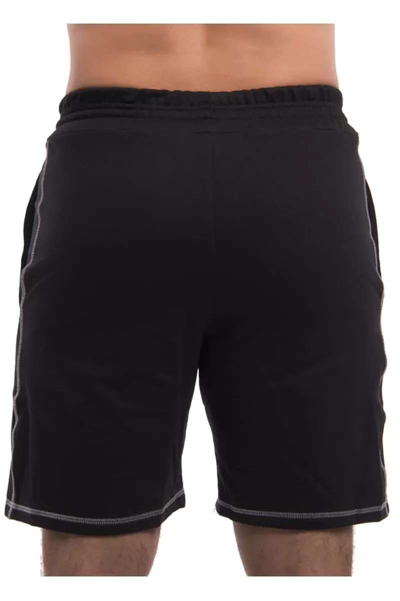 Elastic Power Trincks - Men's Fleece Shorts Black - be-010202 Elastic Power Trincks - Men's Fleece Shorts Black - be-010202