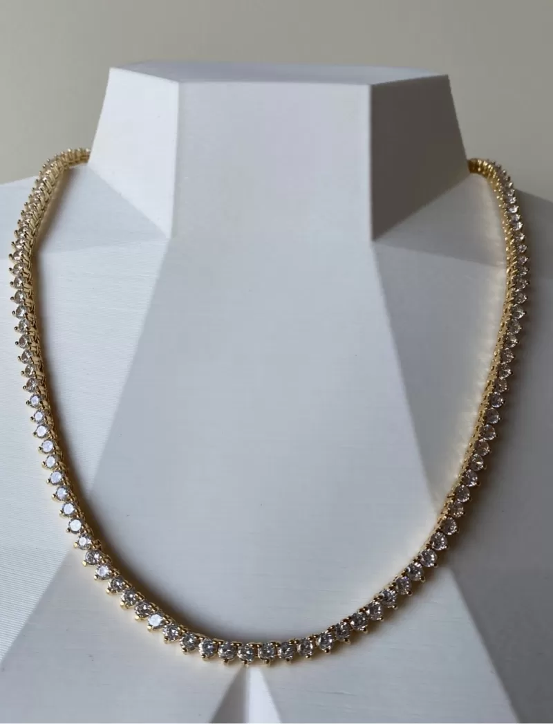 Mikabe - Riviera Luxury Gold Necklace - 3 Claws - MK1086