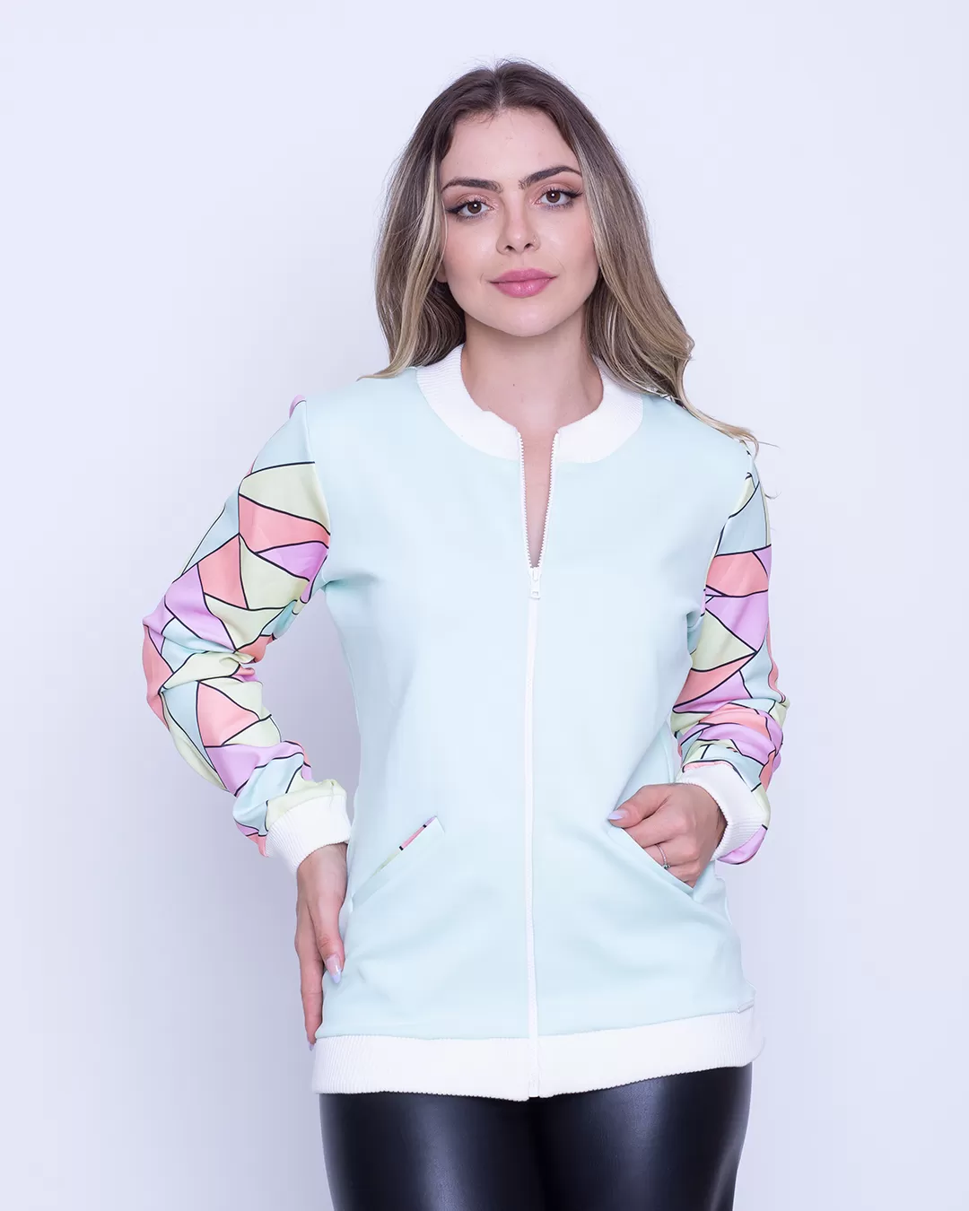 Limone - Shirt Limone long sleeve with pocket Green Aqua - 10012206 Limone - Shirt Limone long sleeve with pocket Green Aqua - 10012206