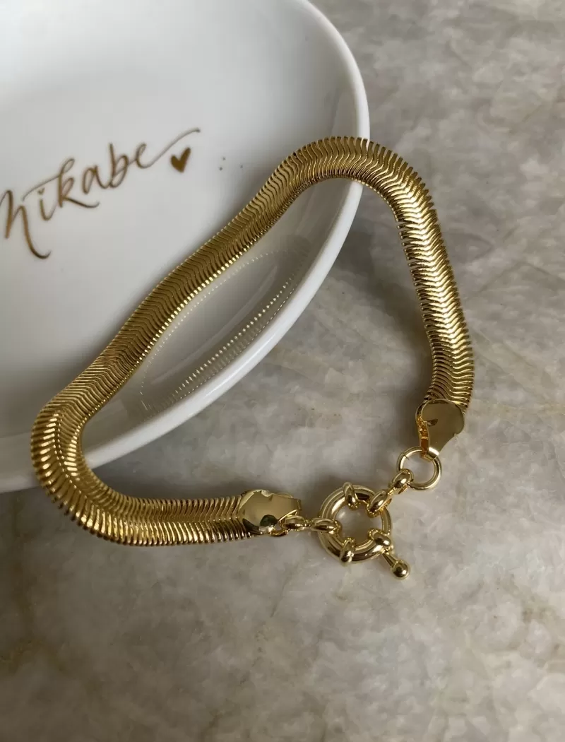 Mikabe - Snake Mesh Btanklet - MK1112