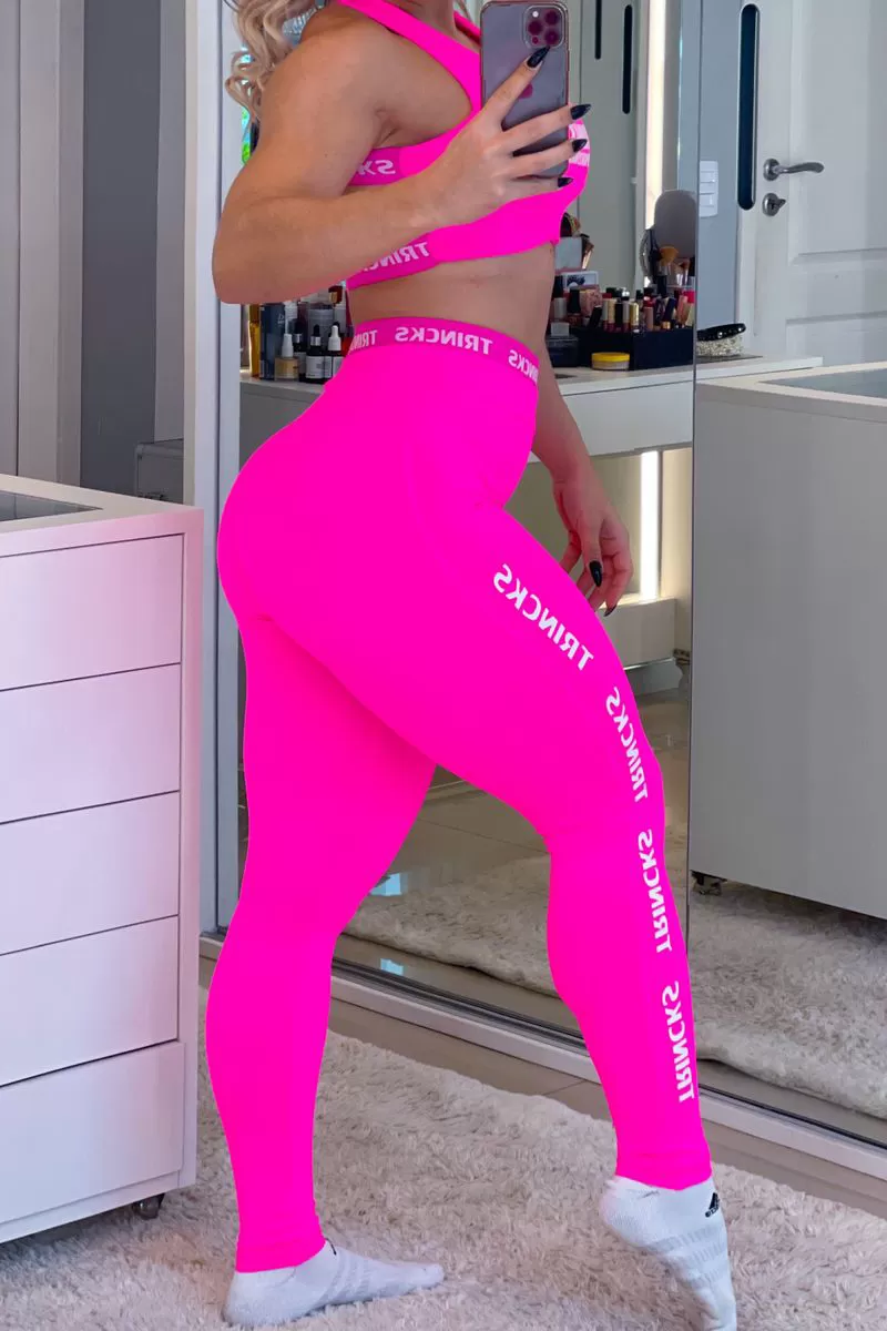 Trincks - Elastic Pink Leggings - cl-020633 Trincks - Elastic Pink Leggings - cl-020633