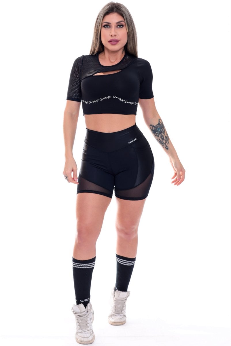 Garotafit - Elite Black Shorts - SH518A
