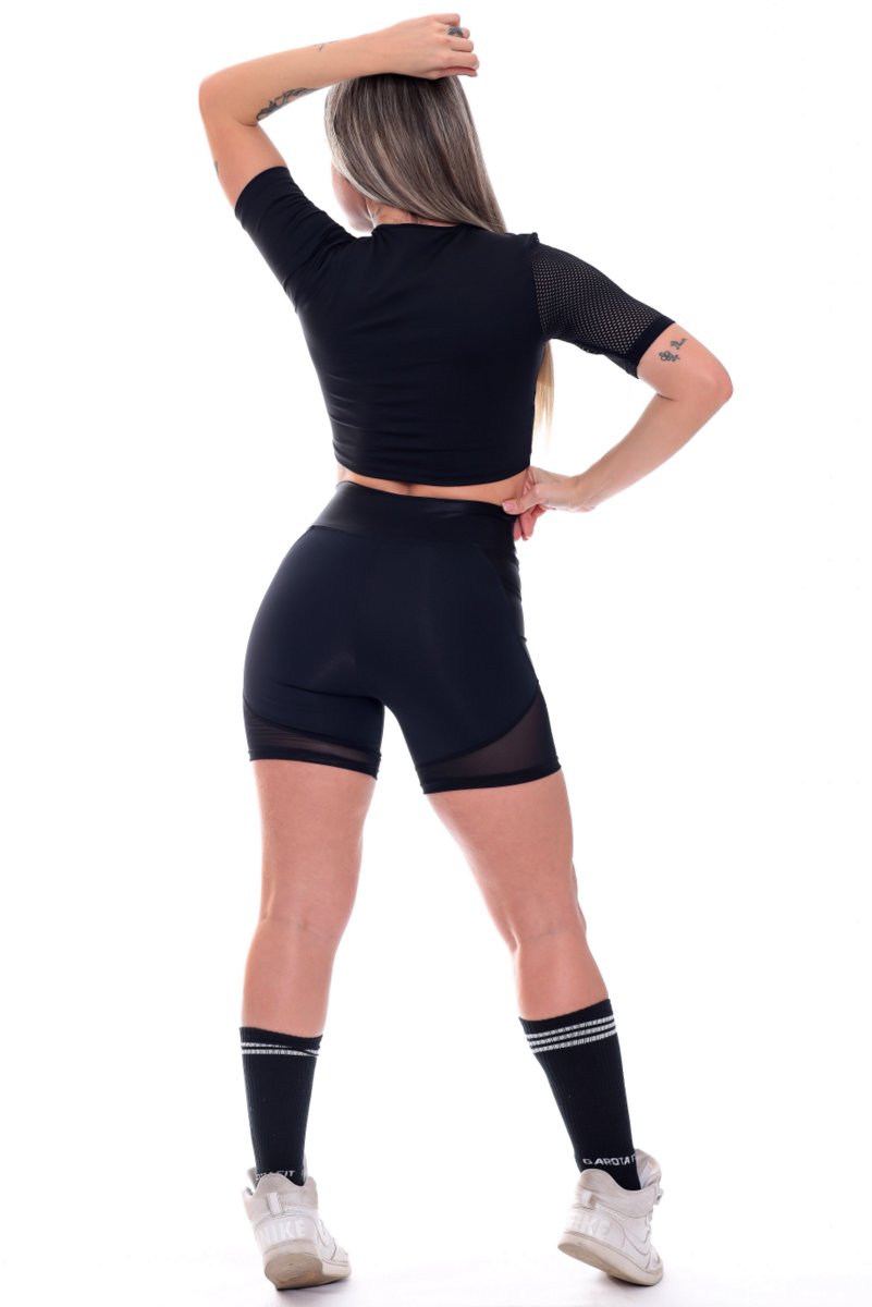 Garotafit - Elite Black Shorts - SH518A