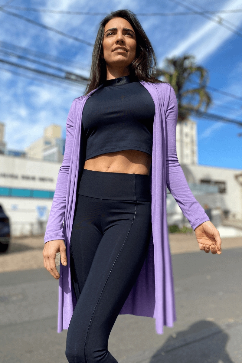 Trilha Verão - Deborah cardigan - P0637 MALHA