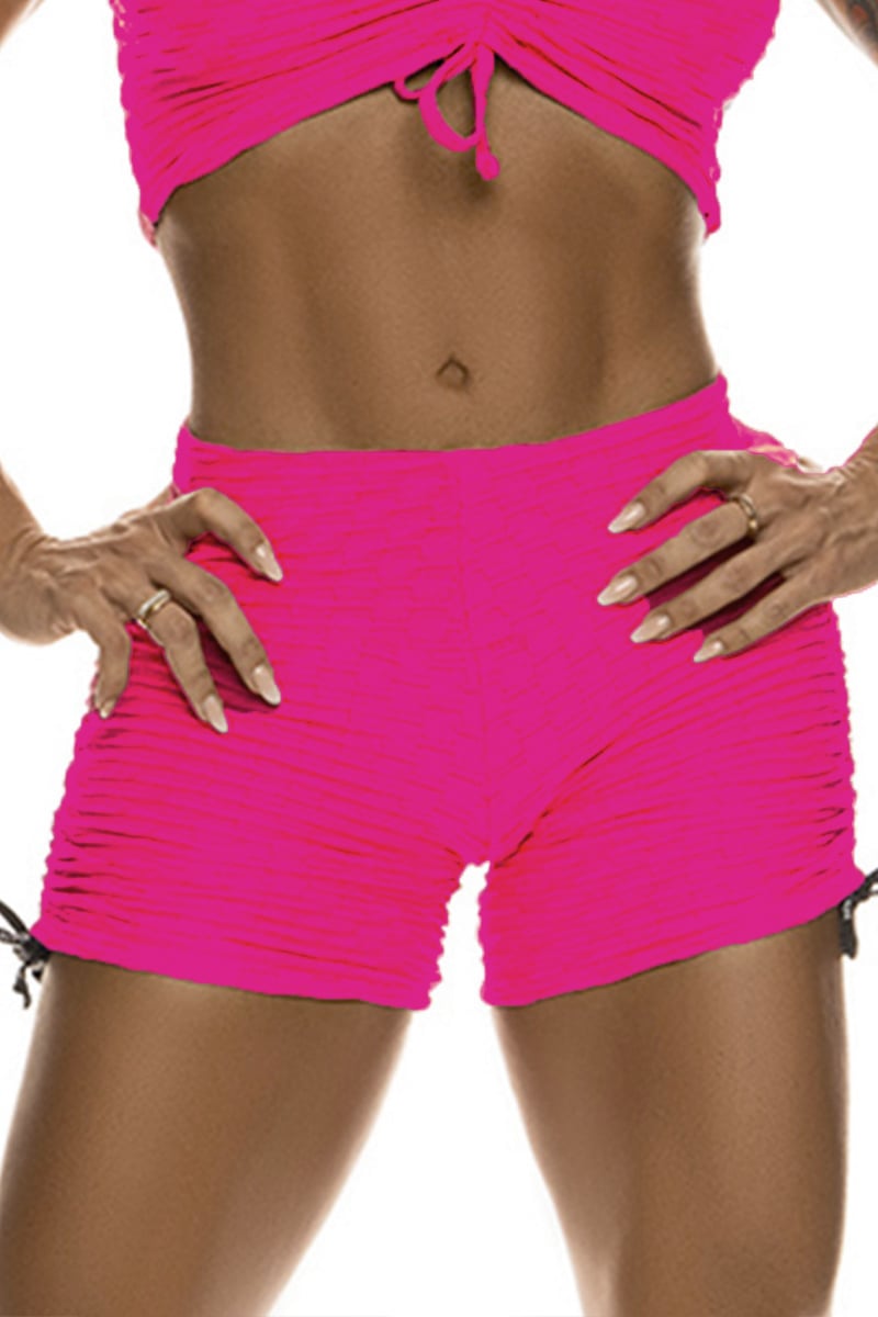 Canoan - Pink Scrunch Shorts - 01091