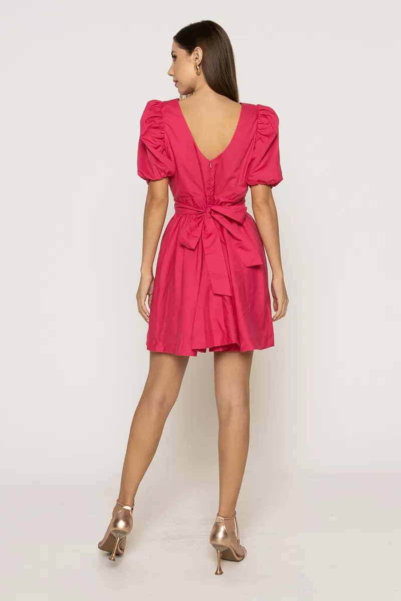 Limone - Dress Limone workout wheeldo Pink with Bow - 03-3690PNK Limone - Dress Limone workout wheeldo Pink with Bow - 03-3690PNK