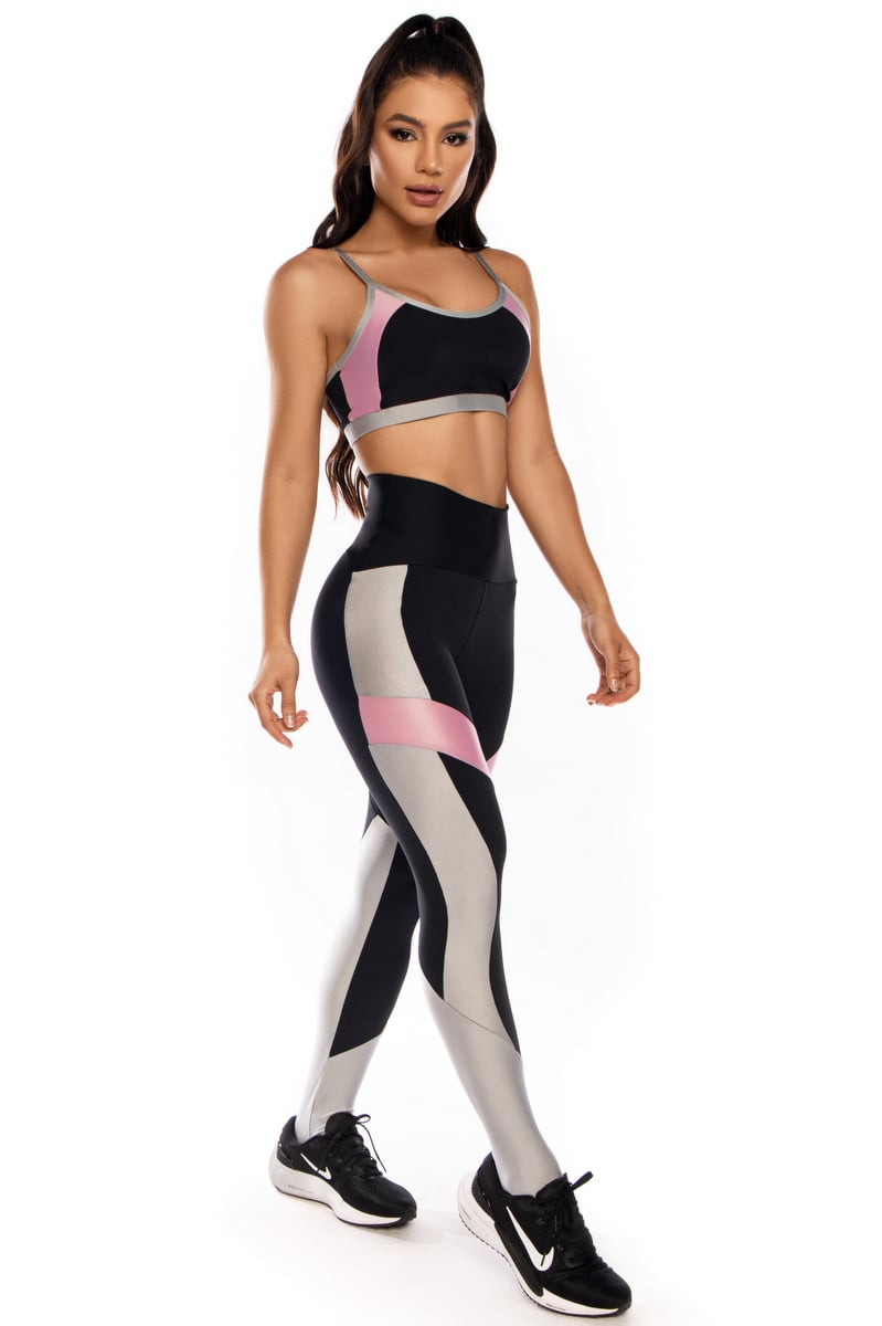 Lets Gym - Black Iconic Leggings - 1724PT Lets Gym - Black Iconic Leggings - 1724PT