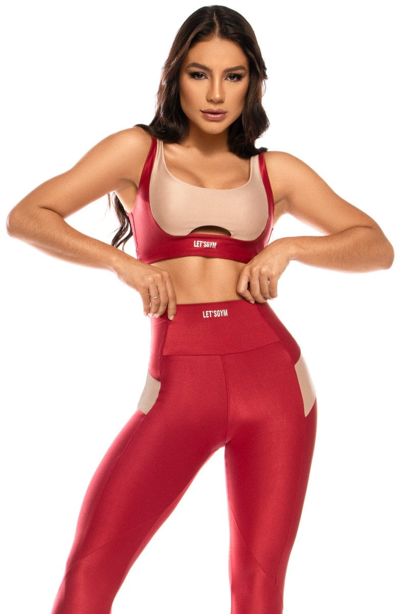 Lets Gym - Top Space Red - 1704VM Lets Gym - Top Space Red - 1704VM