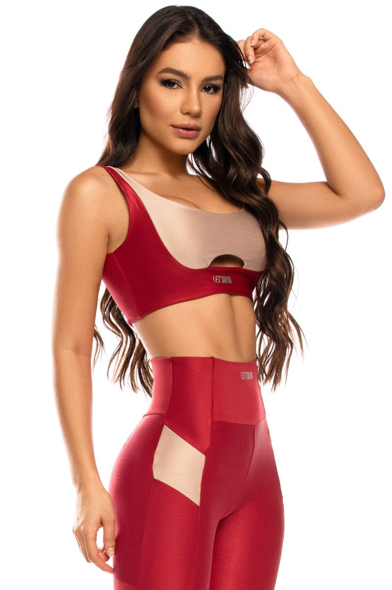 Lets Gym - Top Space Red - 1704VM Lets Gym - Top Space Red - 1704VM