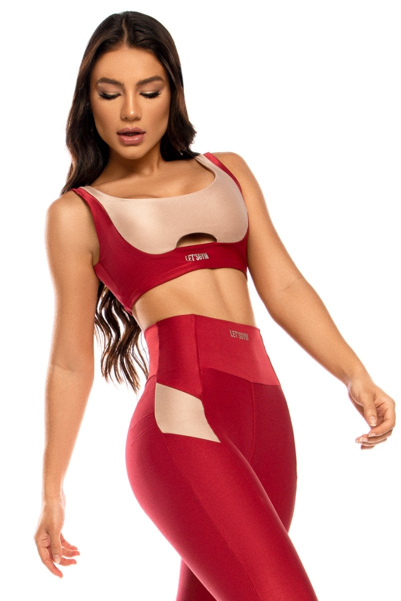 Lets Gym - Top Space Red - 1704VM Lets Gym - Top Space Red - 1704VM