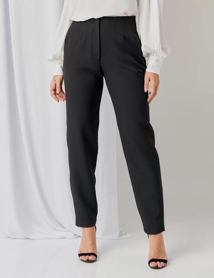 Innocence - Innnocence Social Pants Lined Black - 30823PRET Innocence - Innnocence Social Pants Lined Black - 30823PRET