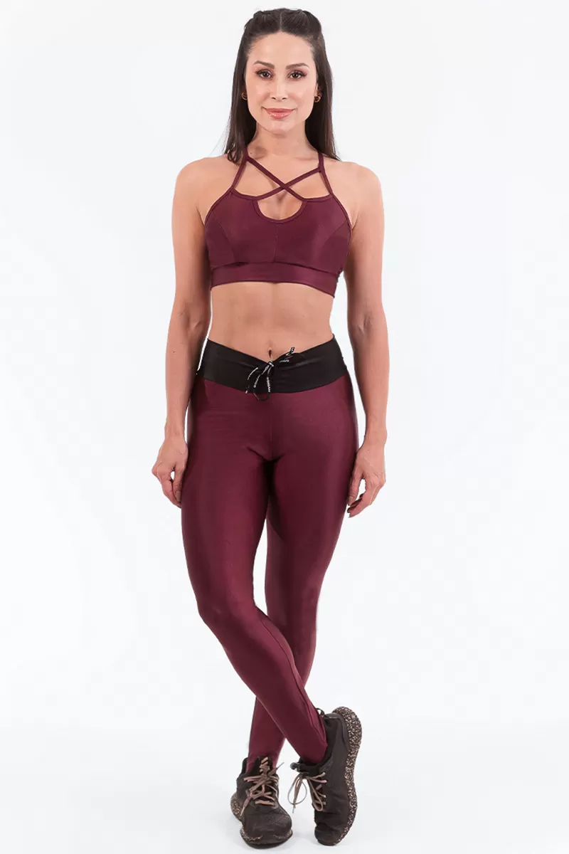 Canoan - Pants Leggings Nicoly Wine - 11751 Canoan - Pants Leggings Nicoly Wine - 11751