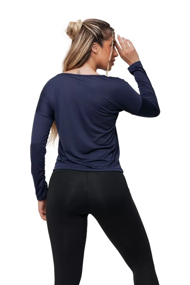 Garotafit - Shirt Olivine Marinho - BL205L Garotafit - Shirt Olivine Marinho - BL205L