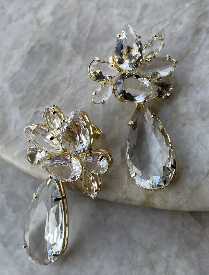Mikabe - Crystal Zirconia Party Earring - MK1233