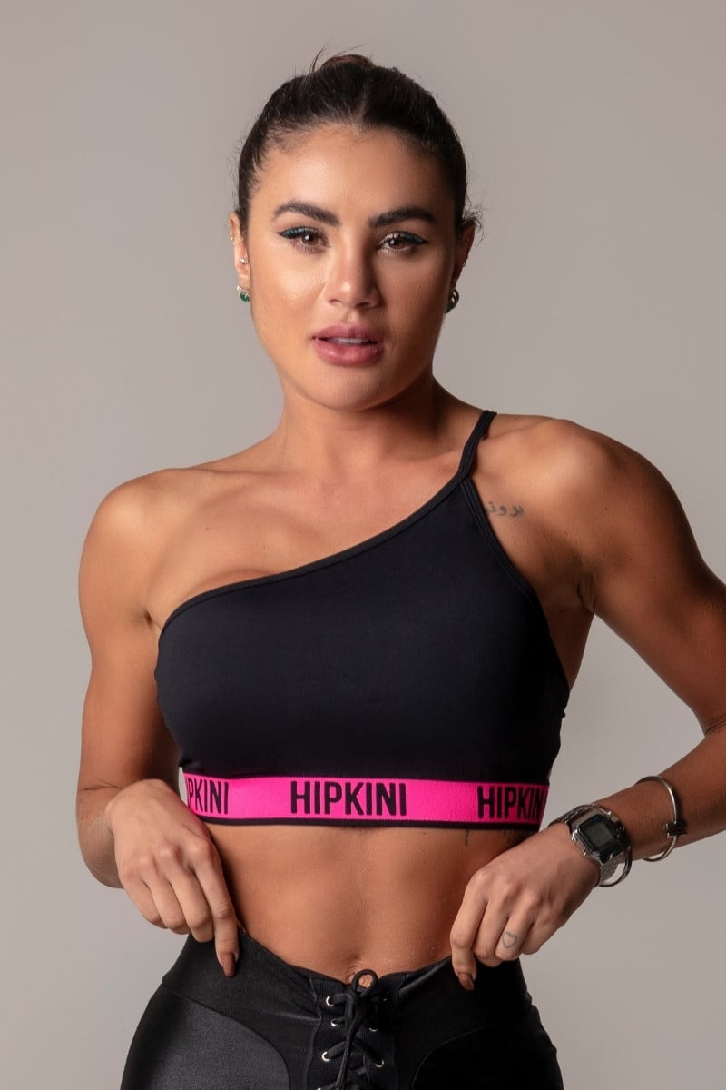 Hipkini - Top Walk Fitness Black Single Strap - 3339585