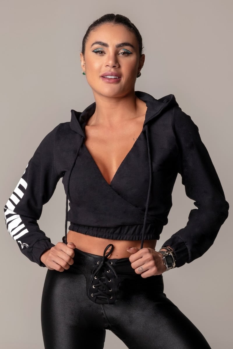 Hipkini - Shirt Walk Fitness by Blouse Black - 3339543