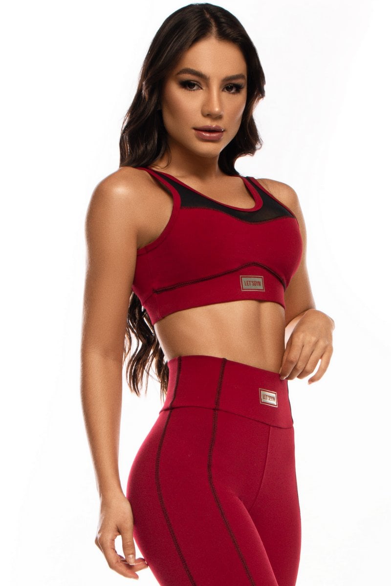 Lets Gym - Top Powerfull Red - 1739VM Lets Gym - Top Powerfull Red - 1739VM