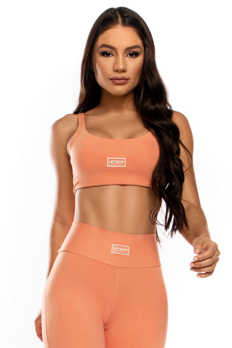 Lets Gym - Top Basic Colors Orange - 1712OR Lets Gym - Top Basic Colors Orange - 1712OR