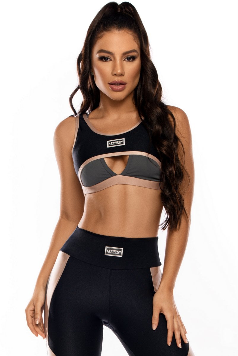 Lets Gym - Top Intense Black - 1726PT Lets Gym - Top Intense Black - 1726PT