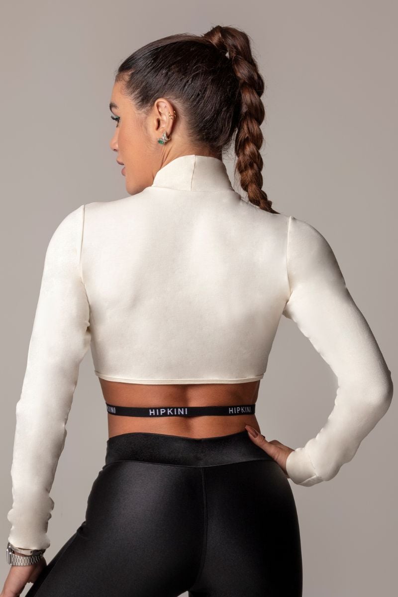 Hipkini - Top Walk Fitness Beige Long Sleeve - 3339726
