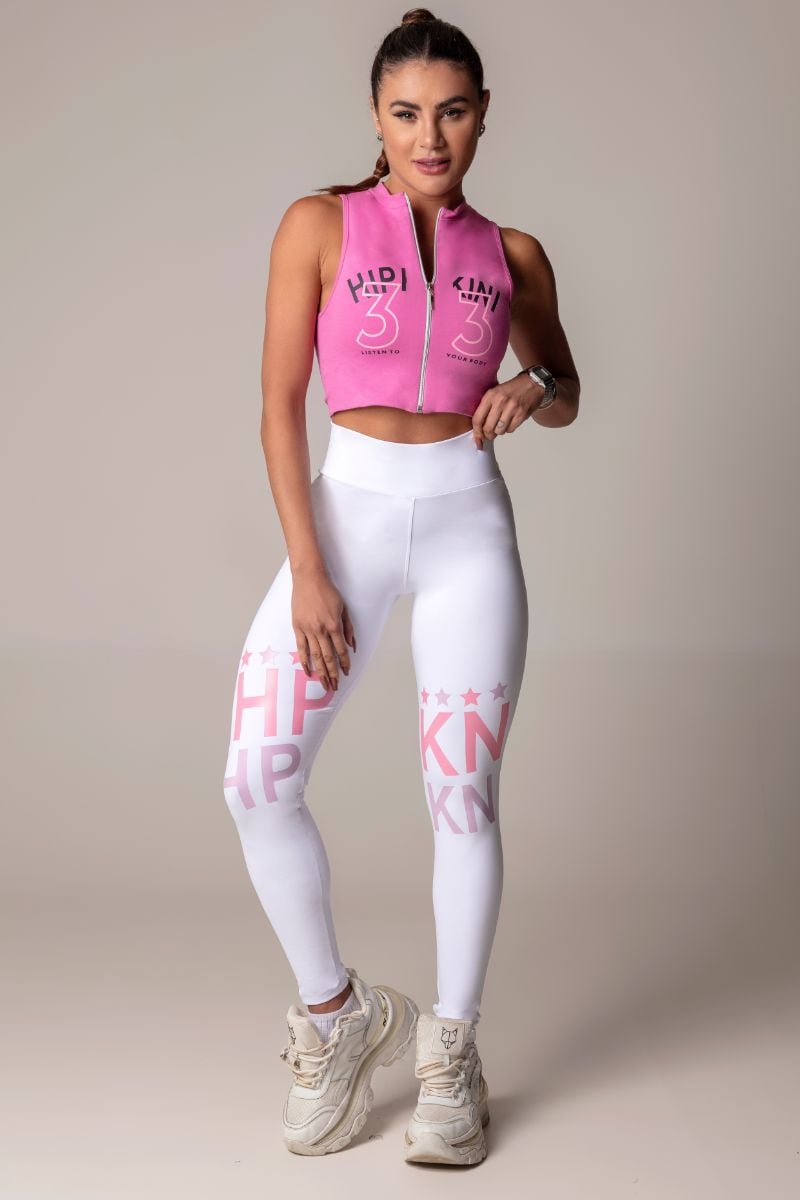 Hipkini - Shirt Walk Fitness Blouse Pink with Zipper - 3339725 Hipkini - Shirt Walk Fitness Blouse Pink with Zipper - 3339725