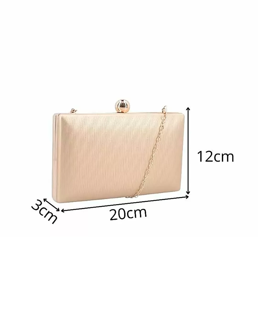 Bauarte - Golden Synthetic Party Bauarte Hand Bag - 42022900DOUR Bauarte - Golden Synthetic Party Bauarte Hand Bag - 42022900DOUR