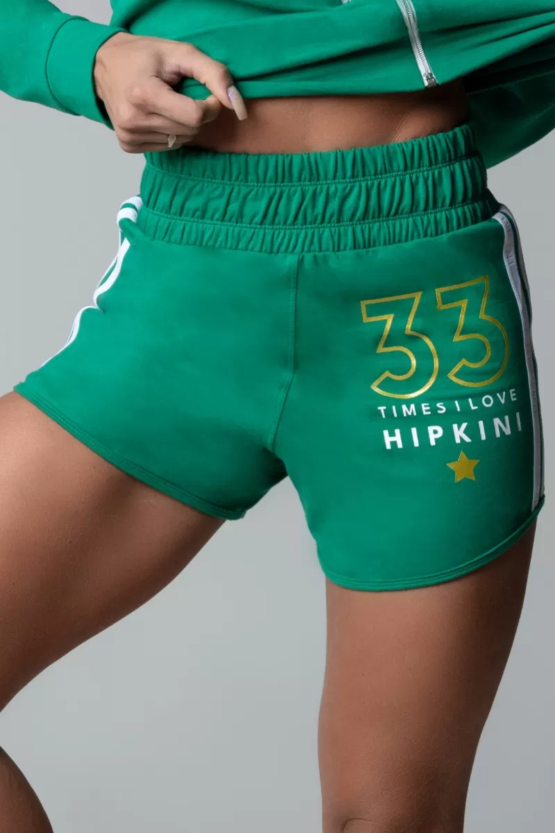 Hipkini - Hi Gorgeous Fitness Green Shorts - 3339566