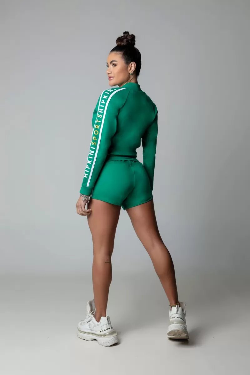 Hipkini - Hi Gorgeous Fitness Green Shorts - 3339566 Hipkini - Hi Gorgeous Fitness Green Shorts - 3339566