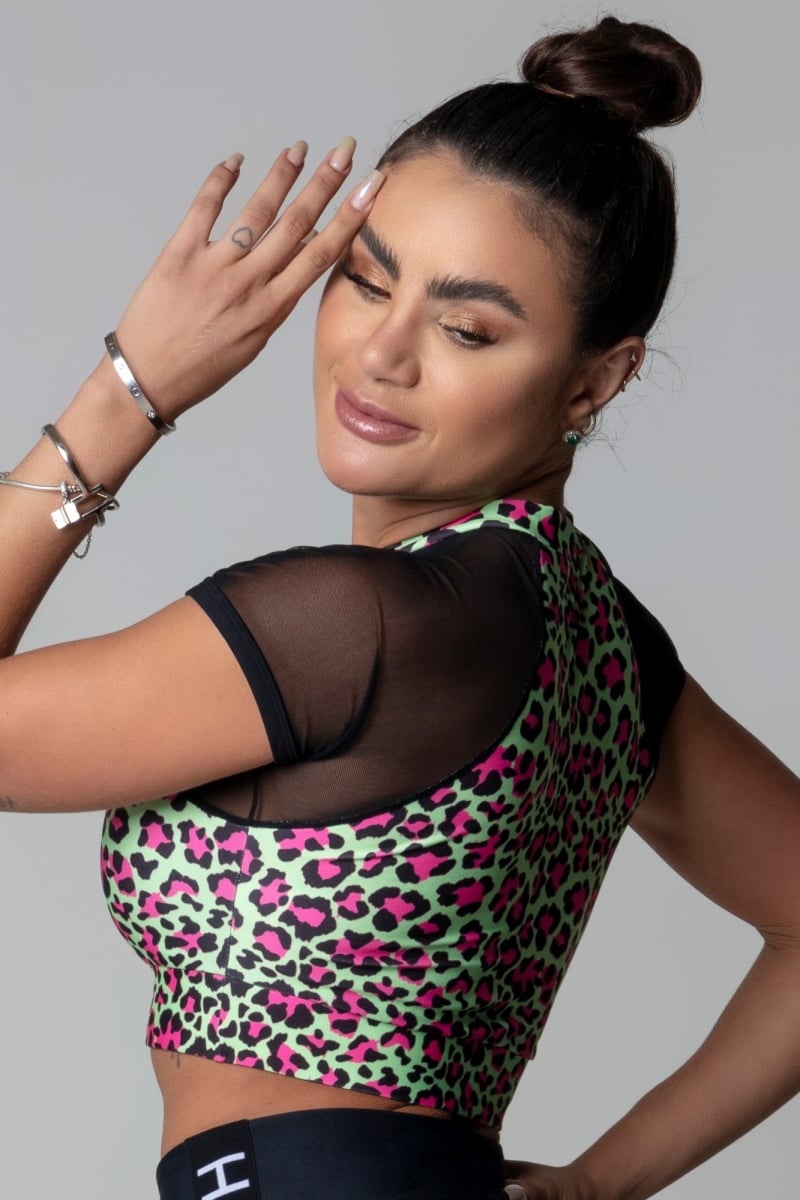 Hipkini - Top Hi Gorgeous Fitness Animal Print Print - 3339631 Hipkini - Top Hi Gorgeous Fitness Animal Print Print - 3339631