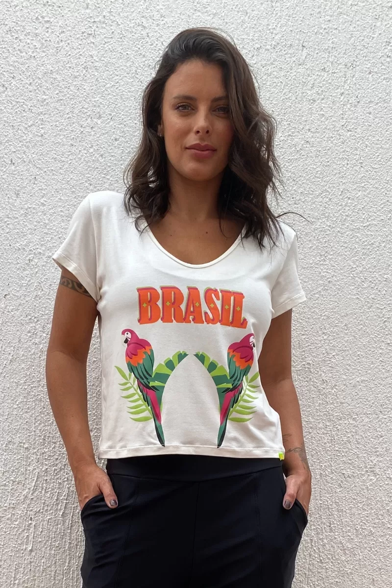 Trilha Verão - Camisa Corta Mónica 01 - J1722 VISCO COPA