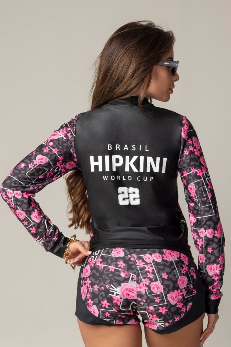 Hipkini - Coat Game Fitness Floral Print - 3339642 Hipkini - Coat Game Fitness Floral Print - 3339642