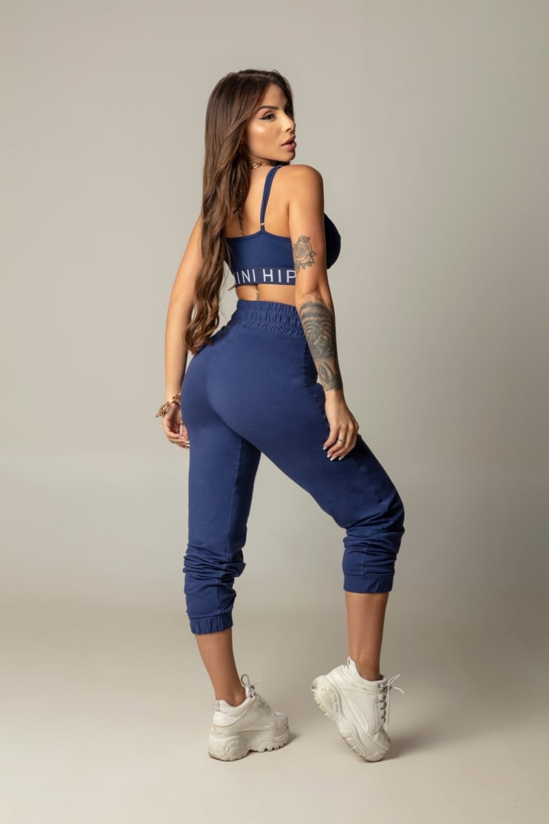 Hipkini - Top Game Fitness Blue with Elastic - 3339679 Hipkini - Top Game Fitness Blue with Elastic - 3339679