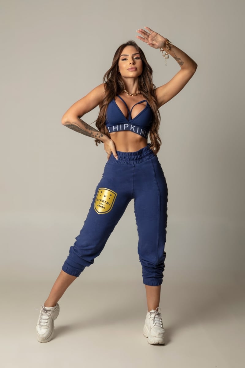 Hipkini - Top Game Fitness Blue with Elastic - 3339679 Hipkini - Top Game Fitness Blue with Elastic - 3339679