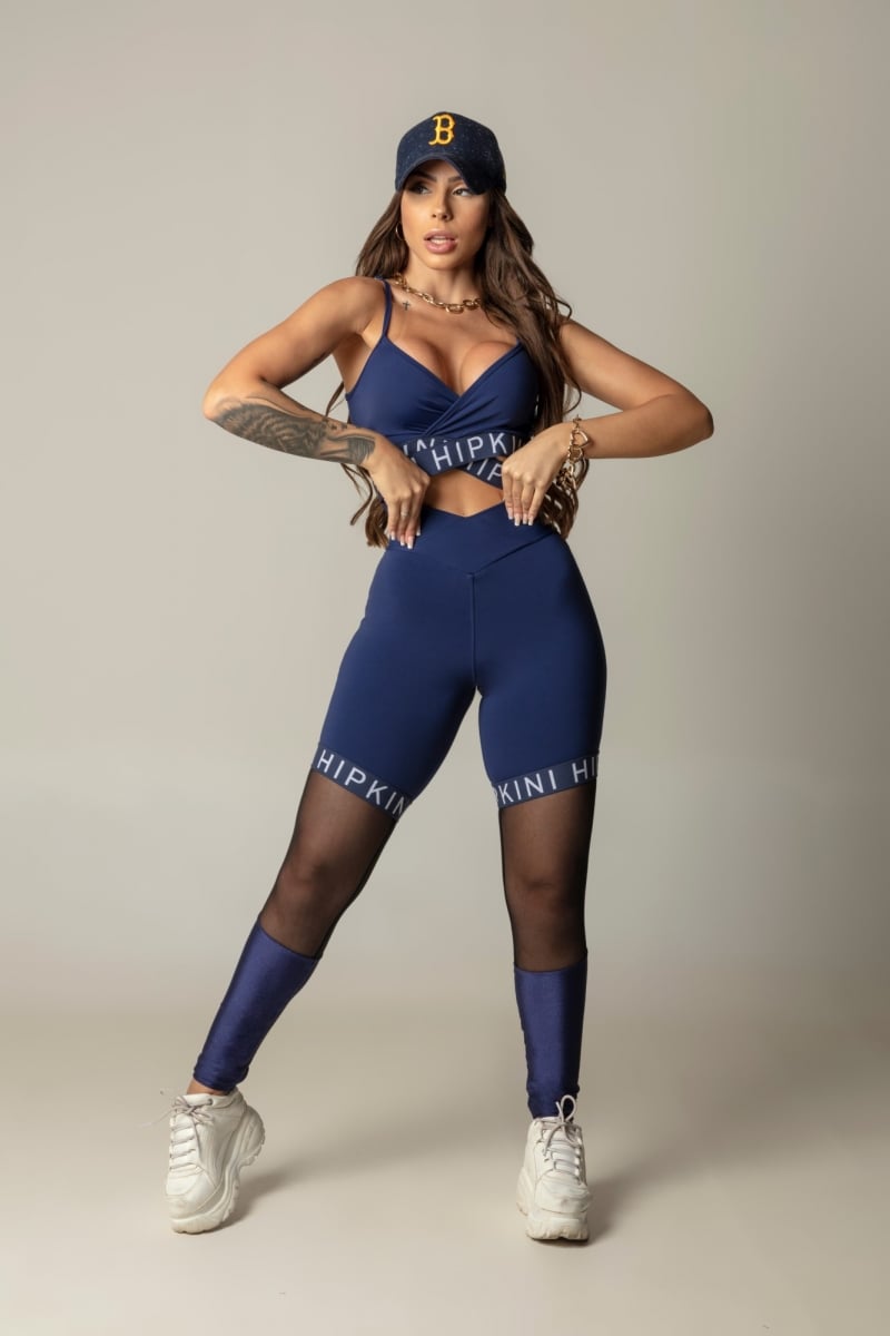 Hipkini - Top Game Fitness Blue with Cross Elastic - 3339661 Hipkini - Top Game Fitness Blue with Cross Elastic - 3339661