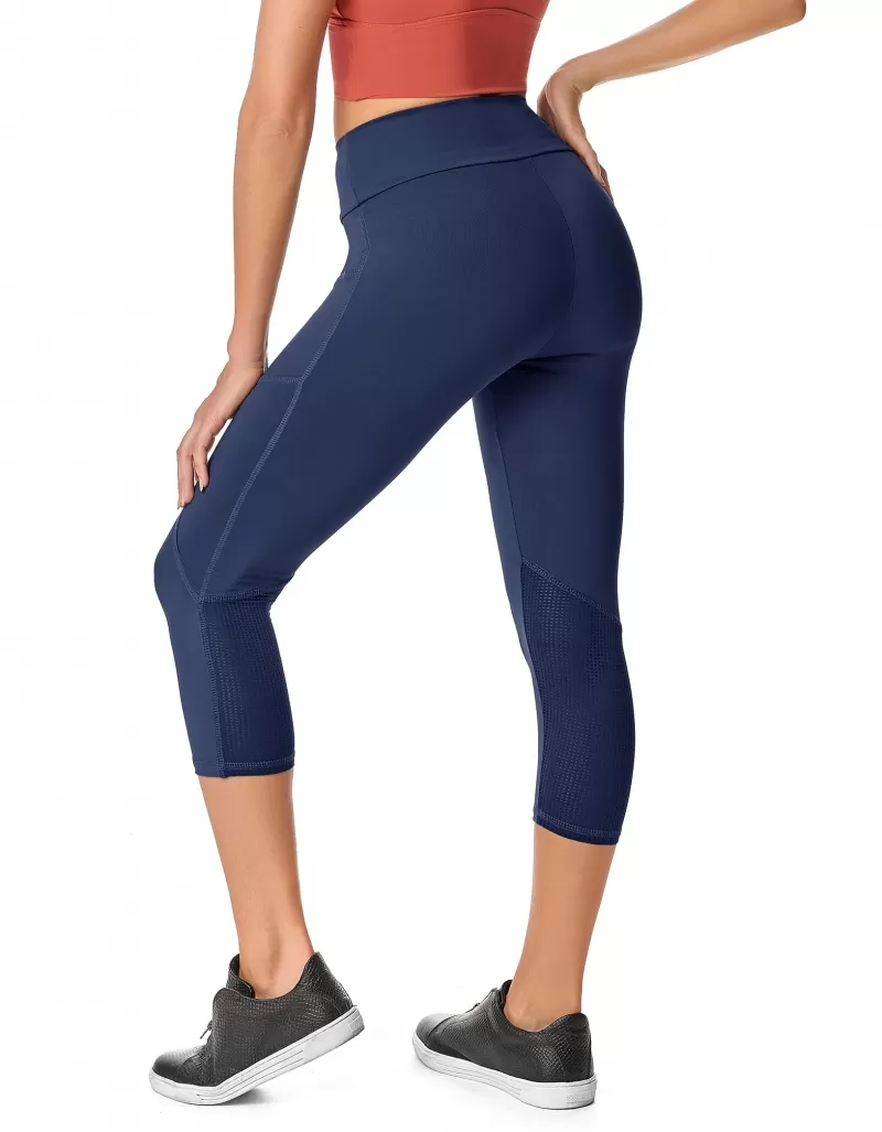 Vestem - Navy Blue Energy Leggings - LEG75.ESS.C0028 Vestem - Navy Blue Energy Leggings - LEG75.ESS.C0028