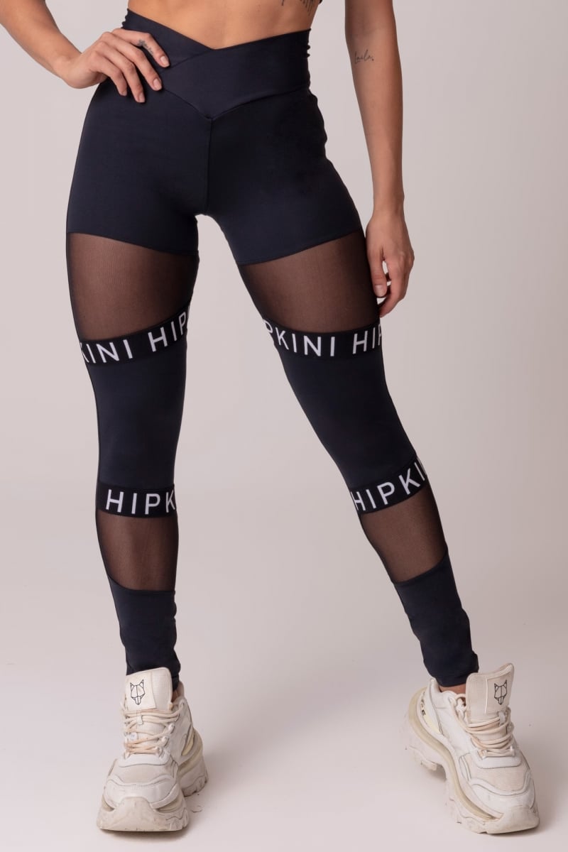 Hipkini - Luxury Fitness Legging Black with Cutouts - 3339706