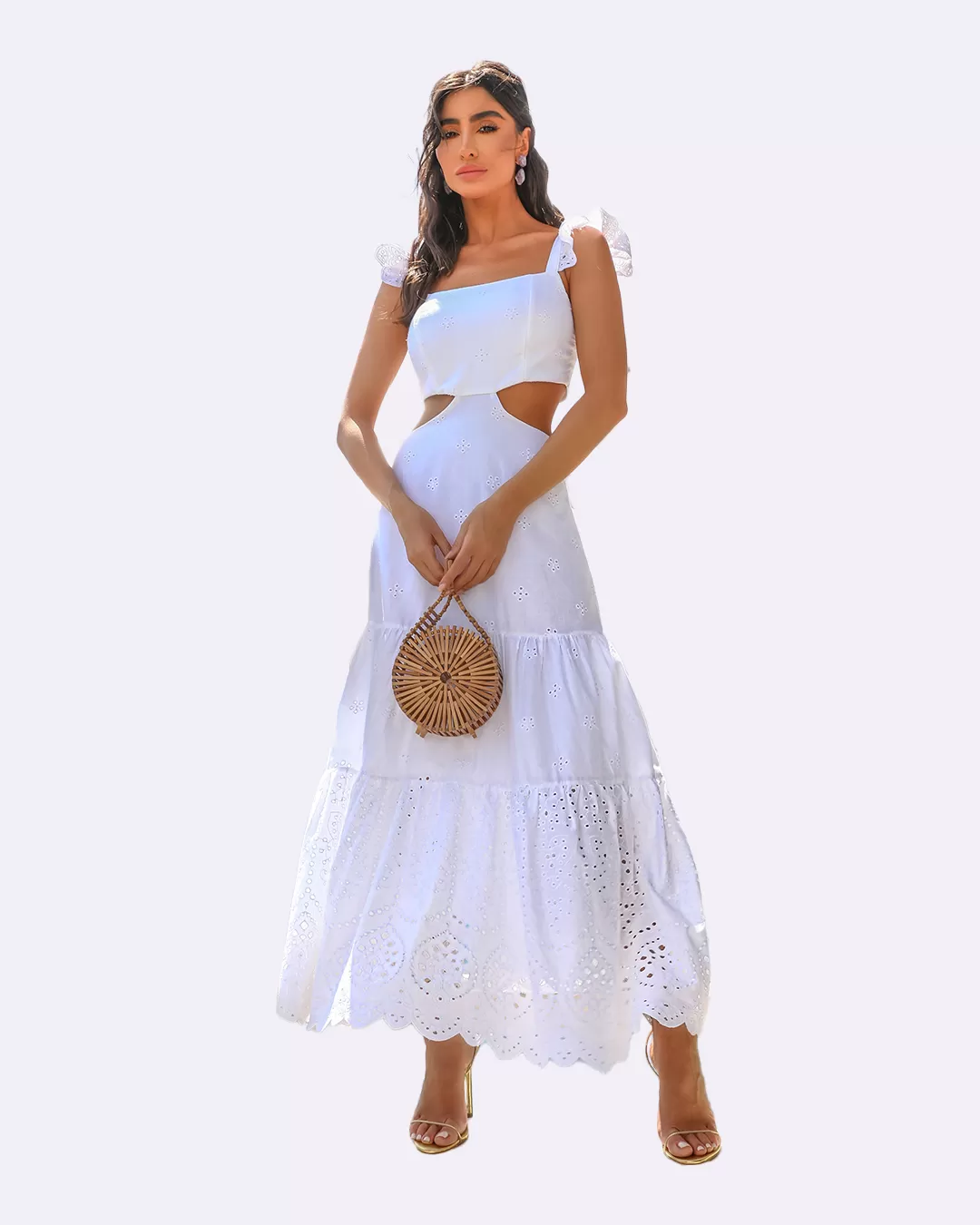 Dot Clothing - Dress Dot Clothing Laise Longuete Open Waist OFFWHITE - 1727OFF Dot Clothing - Dress Dot Clothing Laise Longuete Open Waist OFFWHITE - 1727OFF