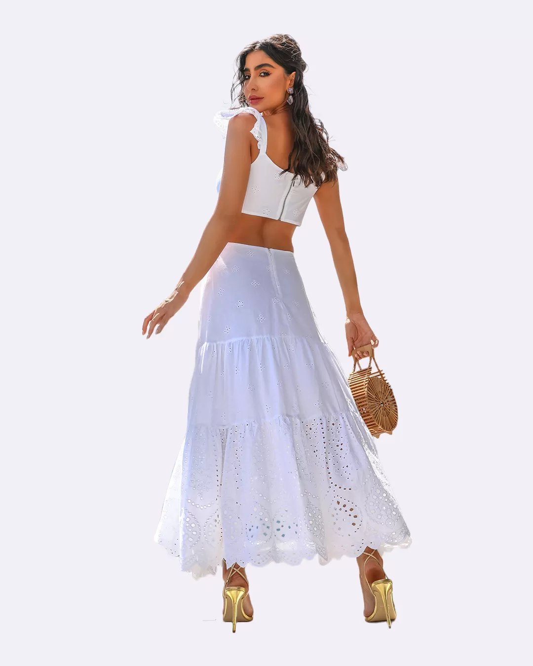 Dot Clothing - Dress Dot Clothing Laise Longuete Open Waist OFFWHITE - 1727OFF Dot Clothing - Dress Dot Clothing Laise Longuete Open Waist OFFWHITE - 1727OFF
