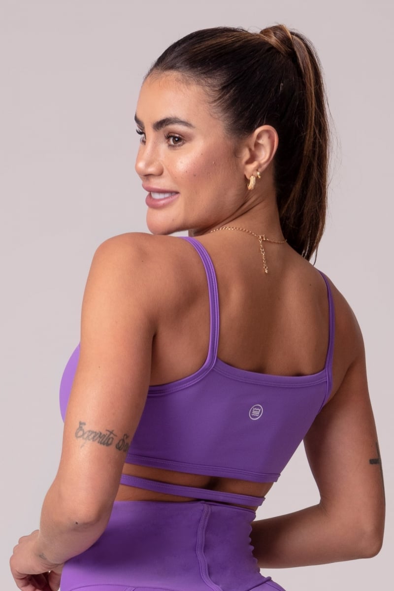 Hipkini - Top Luxury Fitness Purple with Bias on the Waistband - 3339712 Hipkini - Top Luxury Fitness Purple with Bias on the Waistband - 3339712