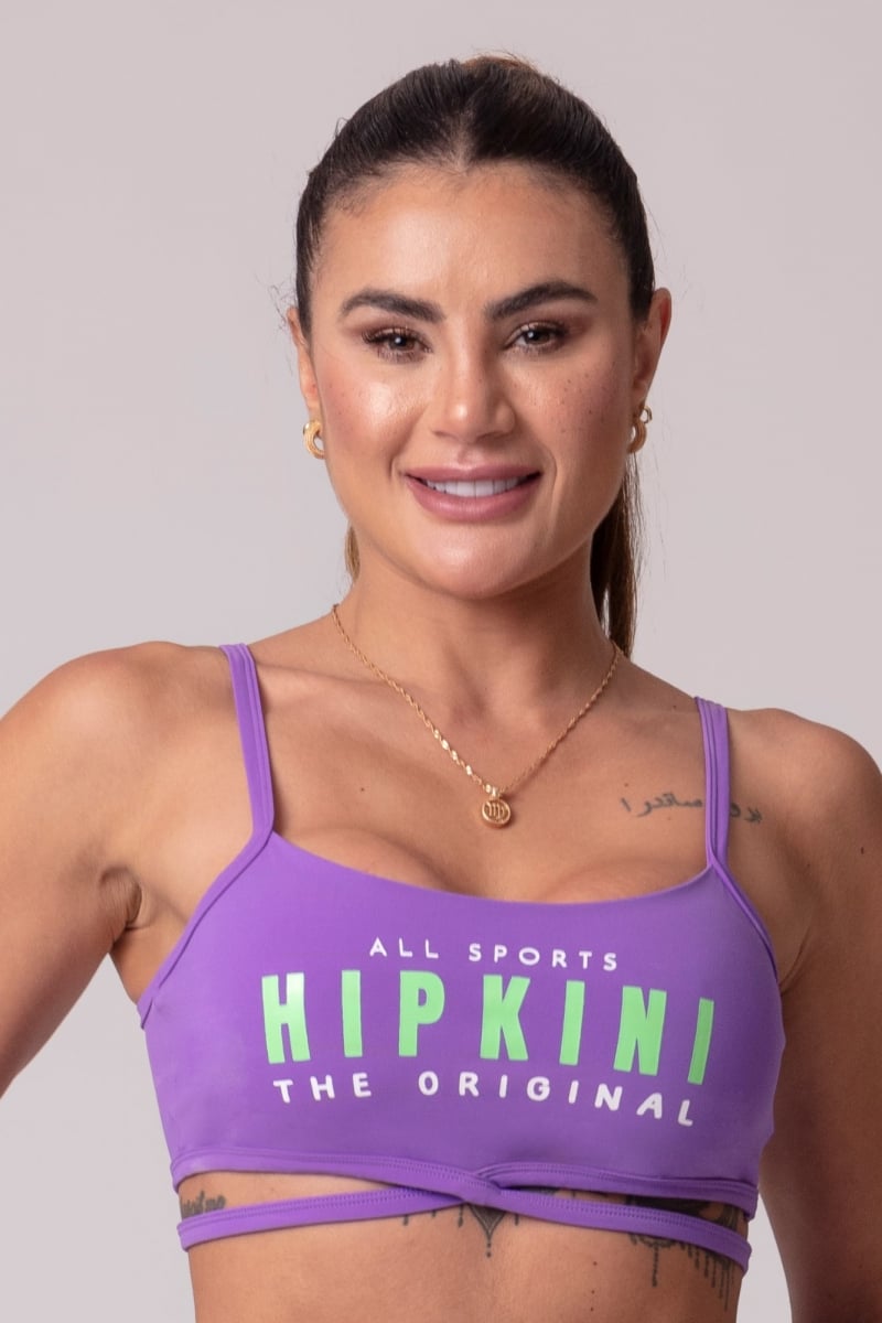 Hipkini - Top Luxury Fitness Purple with Bias on the Waistband - 3339712