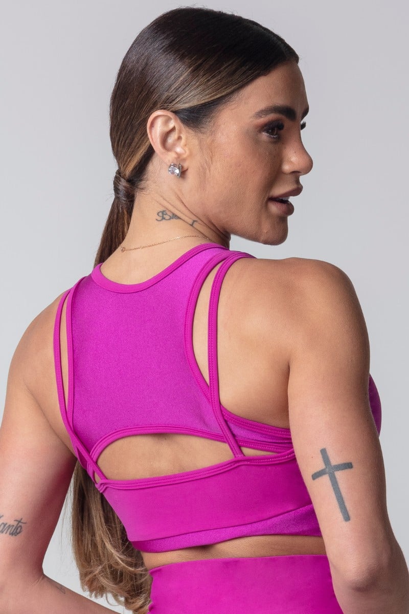 Hipkini - Top Blogger Fitness Grape with Silk - 3339747 Hipkini - Top Blogger Fitness Grape with Silk - 3339747