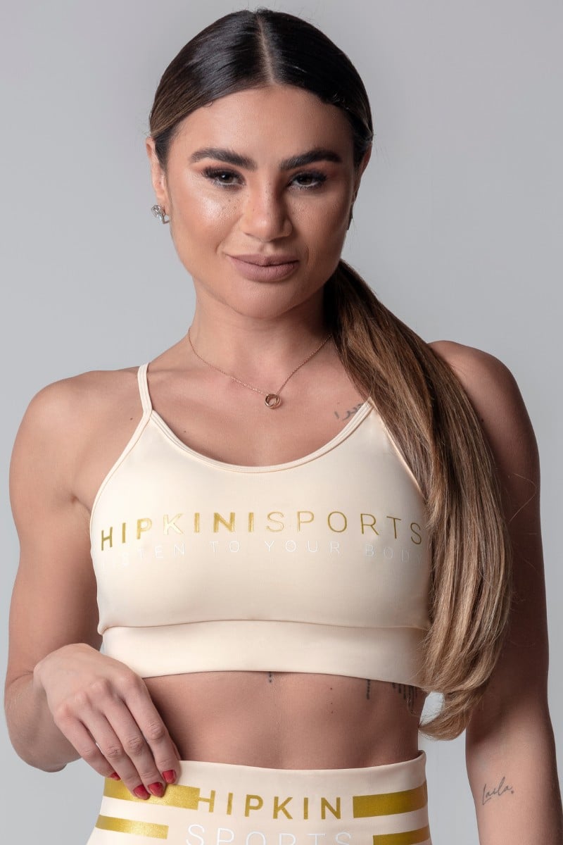 Hipkini - Top Blogger Fitness Beige with Silk - 3339728 Hipkini - Top Blogger Fitness Beige with Silk - 3339728